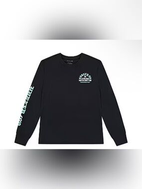 Hurley Big Kid Boys Crew Neck Long Sleeve Regular Fit Graphic T-Shirt